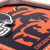 image:imageYouTheFan NFL Officiallylicensed 3D Logo Series Wall Art  made of multiple layers  ready to hang on wall  bold design perfect fan giftChicago Bears