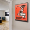 image:imageYouTheFan NFL Officiallylicensed 3D Logo Series Wall Art  made of multiple layers  ready to hang on wall  bold design perfect fan giftCleveland Browns