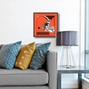 image:imageYouTheFan NFL Officiallylicensed 3D Logo Series Wall Art  made of multiple layers  ready to hang on wall  bold design perfect fan giftCleveland Browns