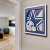 image:imageYouTheFan NFL Officiallylicensed 3D Logo Series Wall Art  made of multiple layers  ready to hang on wall  bold design perfect fan giftDallas Cowboys