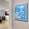 image:imageYouTheFan NFL Officiallylicensed 3D Logo Series Wall Art  made of multiple layers  ready to hang on wall  bold design perfect fan giftDetroit Lions