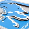image:imageYouTheFan NFL Officiallylicensed 3D Logo Series Wall Art  made of multiple layers  ready to hang on wall  bold design perfect fan giftDetroit Lions