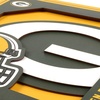 image:imageYouTheFan NFL Officiallylicensed 3D Logo Series Wall Art  made of multiple layers  ready to hang on wall  bold design perfect fan giftGreen Bay Packers