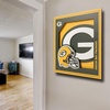 image:imageYouTheFan NFL Officiallylicensed 3D Logo Series Wall Art  made of multiple layers  ready to hang on wall  bold design perfect fan giftGreen Bay Packers