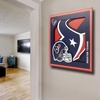 image:imageYouTheFan NFL Officiallylicensed 3D Logo Series Wall Art  made of multiple layers  ready to hang on wall  bold design perfect fan giftHouston Texans