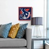 image:imageYouTheFan NFL Officiallylicensed 3D Logo Series Wall Art  made of multiple layers  ready to hang on wall  bold design perfect fan giftHouston Texans