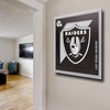 image:imageYouTheFan NFL Officiallylicensed 3D Logo Series Wall Art  made of multiple layers  ready to hang on wall  bold design perfect fan giftLas Vegas Raiders