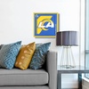 image:imageYouTheFan NFL Officiallylicensed 3D Logo Series Wall Art  made of multiple layers  ready to hang on wall  bold design perfect fan giftLos Angeles Rams