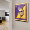 image:imageYouTheFan NFL Officiallylicensed 3D Logo Series Wall Art  made of multiple layers  ready to hang on wall  bold design perfect fan giftMinnesota Vikings