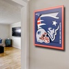 image:imageYouTheFan NFL Officiallylicensed 3D Logo Series Wall Art  made of multiple layers  ready to hang on wall  bold design perfect fan giftNew England Patriots
