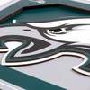 image:imageYouTheFan NFL Officiallylicensed 3D Logo Series Wall Art  made of multiple layers  ready to hang on wall  bold design perfect fan giftPhiladelphia Eagles
