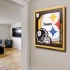 image:imageYouTheFan NFL Officiallylicensed 3D Logo Series Wall Art  made of multiple layers  ready to hang on wall  bold design perfect fan giftPittsburgh Steelers