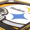 image:imageYouTheFan NFL Officiallylicensed 3D Logo Series Wall Art  made of multiple layers  ready to hang on wall  bold design perfect fan giftPittsburgh Steelers