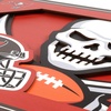image:imageYouTheFan NFL Officiallylicensed 3D Logo Series Wall Art  made of multiple layers  ready to hang on wall  bold design perfect fan giftTampa Bay Buccaneers