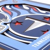image:imageYouTheFan NFL Officiallylicensed 3D Logo Series Wall Art  made of multiple layers  ready to hang on wall  bold design perfect fan giftTennessee Titans