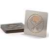 image:imageYouTheFan NHL Boasters Stainless Steel Drink CoastersStainless Steel