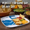 image:imageYouTheFan OfficiallyLicensed NFL Large Party Plate  1025 x 1025  100 Melamine Dishwasher Safe BPA Free  Fan Gift for Snacks appetizers and FoodDetroit Lions