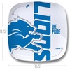 image:imageYouTheFan OfficiallyLicensed NFL Large Party Plate  1025 x 1025  100 Melamine Dishwasher Safe BPA Free  Fan Gift for Snacks appetizers and FoodDetroit Lions