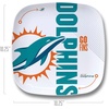 image:imageYouTheFan OfficiallyLicensed NFL Large Party Plate  1025 x 1025  100 Melamine Dishwasher Safe BPA Free  Fan Gift for Snacks appetizers and FoodMiami Dolphins