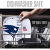 image:imageYouTheFan OfficiallyLicensed NFL Large Party Plate  1025 x 1025  100 Melamine Dishwasher Safe BPA Free  Fan Gift for Snacks appetizers and FoodNew England Patriots