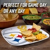 image:imageYouTheFan OfficiallyLicensed NFL Large Party Plate  1025 x 1025  100 Melamine Dishwasher Safe BPA Free  Fan Gift for Snacks appetizers and FoodPittsburgh Steelers