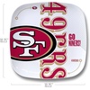 image:imageYouTheFan OfficiallyLicensed NFL Large Party Plate  1025 x 1025  100 Melamine Dishwasher Safe BPA Free  Fan Gift for Snacks appetizers and FoodSan Francisco 49ers