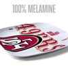 image:imageYouTheFan OfficiallyLicensed NFL Large Party Plate  1025 x 1025  100 Melamine Dishwasher Safe BPA Free  Fan Gift for Snacks appetizers and FoodSan Francisco 49ers