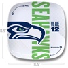 image:imageYouTheFan OfficiallyLicensed NFL Large Party Plate  1025 x 1025  100 Melamine Dishwasher Safe BPA Free  Fan Gift for Snacks appetizers and FoodSeattle Seahawks