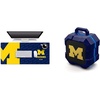 image:imageYouTheFan NCAA Michigan Wolverines Logo Series Desk Pad amp SOAR NCAA Shockbox LED Wireless Bluetooth Speaker Michigan Wolverines
