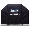 image:imageYouTheFan NFL Heavy Duty Waterproof Grill Cover  UV Resistant Durable Polyester BBQ Cover Weatherproof Protection for Outdoor Gas or Charcoal Grills for Grills up to 5 WideSeattle Seahawks