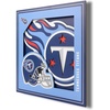 image:imageYouTheFan NFL Officiallylicensed 3D Logo Series Wall Art  made of multiple layers  ready to hang on wall  bold design perfect fan giftTennessee Titans