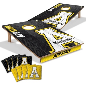 image:imageYouTheFan NCAA 2 x 3 Wood Cornhole Game with Logo BagsAppalachian State Mountaineers