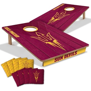 image:imageYouTheFan NCAA 2 x 3 Wood Cornhole Game with Logo BagsArizona State Sun Devils