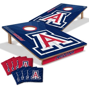 image:imageYouTheFan NCAA 2 x 3 Wood Cornhole Game with Logo BagsArizona Wildcats