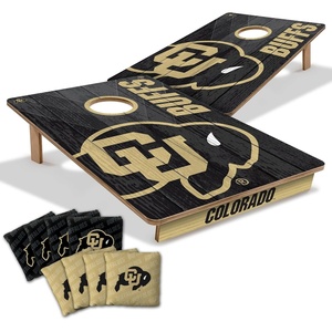 image:imageYouTheFan NCAA 2 x 3 Wood Cornhole Game with Logo BagsColorado Buffaloes