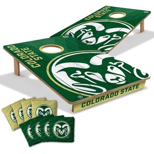 image:imageYouTheFan NCAA 2 x 3 Wood Cornhole Game with Logo BagsColorado State Rams