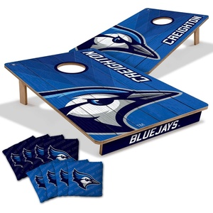 image:imageYouTheFan NCAA 2 x 3 Wood Cornhole Game with Logo BagsCreighton Bluejays