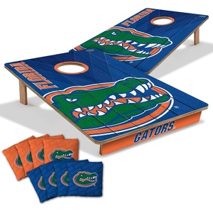 image:imageYouTheFan NCAA 2 x 3 Wood Cornhole Game with Logo BagsFlorida Gators