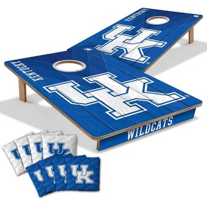 image:imageYouTheFan NCAA 2 x 3 Wood Cornhole Game with Logo BagsKentucky Wildcats