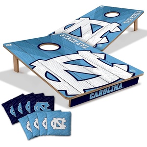 image:imageYouTheFan NCAA 2 x 3 Wood Cornhole Game with Logo BagsNorth Carolina Tar Heels