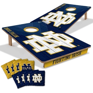 image:imageYouTheFan NCAA 2 x 3 Wood Cornhole Game with Logo BagsNotre Dame Fighting Irish