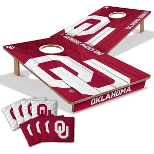 image:imageYouTheFan NCAA 2 x 3 Wood Cornhole Game with Logo BagsOklahoma Sooners