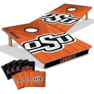 image:imageYouTheFan NCAA 2 x 3 Wood Cornhole Game with Logo BagsOklahoma State Cowboys