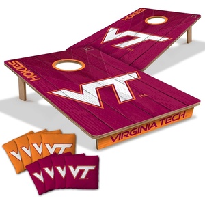 image:imageYouTheFan NCAA 2 x 3 Wood Cornhole Game with Logo BagsVirginia Tech Hokies