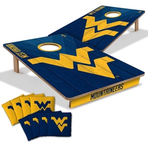 image:imageYouTheFan NCAA 2 x 3 Wood Cornhole Game with Logo BagsWest Virginia Mountaineers