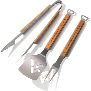 image:imageYouTheFan NCAA Classic Series 3Piece BBQ SetWest Virginia Mountaineers
