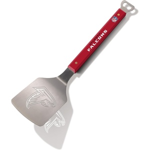 image:imageYouTheFan NFL 18 Stainless Steel Sportula Spatula with Bottle OpenerAtlanta Falcons
