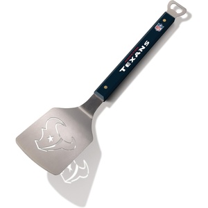 image:imageYouTheFan NFL 18 Stainless Steel Sportula Spatula with Bottle OpenerHouston Texans