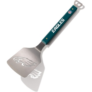 image:imageYouTheFan NFL 18 Stainless Steel Sportula Spatula with Bottle OpenerPhiladelphia Eagles