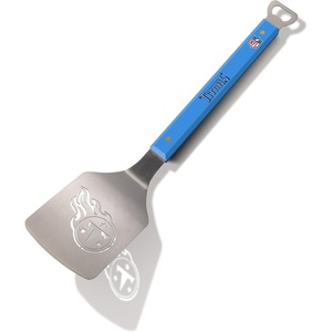 image:imageYouTheFan NFL 18 Stainless Steel Sportula Spatula with Bottle OpenerTennessee Titans